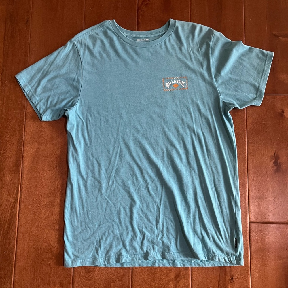 Billabong Men's Light Blue Short Sleeve Tee